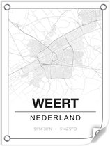 Tuinposter WEERT (Nederland) - 60x80cm