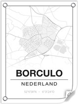 Tuinposter BORCULO (Nederland) - 60x80cm