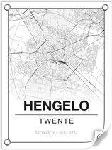 Tuinposter HENGELO (Overijssel) - 60x80cm