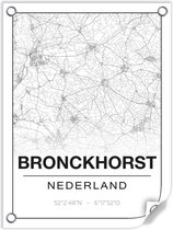 Tuinposter BRONCKHORST (Nederland) - 60x80cm