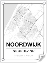 Tuinposter NOORDWIJK (Nederland) - 60x80cm