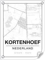 Tuinposter KORTENHOEF (Nederland) - 60x80cm