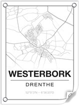 Tuinposter WESTERBORK (Drenthe) - 60x80cm