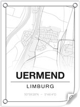Tuinposter UERMEND (Limburg) - 60x80cm