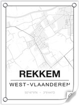 Tuinposter REKKEM (West-Vlaanderen) - 60x80cm