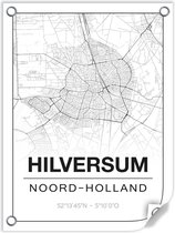 Tuinposter HILVERSUM (Noord-Holland) - 60x80cm