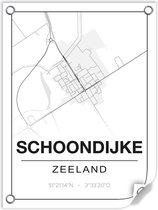 Tuinposter SCHOONDIJKE (Zeeland) - 60x80cm