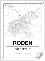 Tuinposter RODEN (Drenthe) - 60x80cm