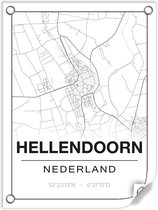 Tuinposter HELLENDOORN (Nederland) - 60x80cm