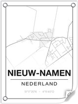 Tuinposter NIEUW-NAMEN (Nederland) - 60x80cm