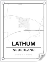 Tuinposter LATHUM (Nederland) - 60x80cm