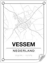 Tuinposter VESSEM (Nederland) - 60x80cm