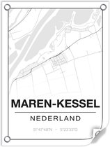Tuinposter MAREN-KESSEL (Nederland) - 60x80cm
