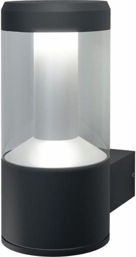 Ledvance Smart+ Bluetooth LED Wandlamp Modern Lantaarn Zwart | RGBW - Dimbaar