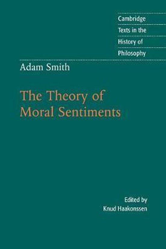Adam Smith The Theory Of Moral Se - cover