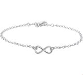 Robimex Collection Enkelbandje Infinity 26 cm - Zilver