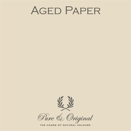 Pure & Original Licetto Afwasbare Muurverf Aged Paper 1 L