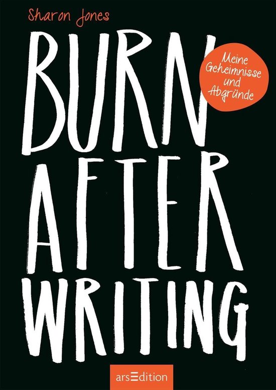 Burn After Writing, Jones Sharon 4014489123361 Boeken