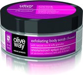 Oliveway Exfoliërende bodyscrub (Oriëntal) met olijfolie, natuurlijke rijst en luffa korrels -310 gr