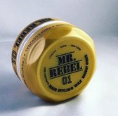 Mr.Rebel - Wax 01-HAARWAX- Hair styling wax bright white-WAX - HAIR STYLING WAX -HAAR STYLING - STYLING HAAR - HAAR - KAPPER HAIR WAX -KAPPERS  – 150 ml-Wax