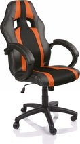 E-Sports Racing - Game stoel - Ergonomisch - Bureaustoel - Verstelbaar - Racing - Gaming Chair - Zwart / Oranje