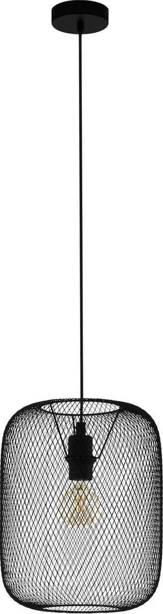 EGLO hanglamp Wrington zwart E27