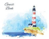 Guest Book, Visitors Book, Guests Comments, Vacation Home Guest Book, Beach House Guest Book, Comments Book, Visitor Book, Nautical Guest Book, Holiday Home, Bed & Breakfast, Retreat Centres, Family Holiday Guest Book (Landscape Hardback)