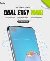 Ringke Dual Easy Wing Huawei P40 Screenprotector - Transparant