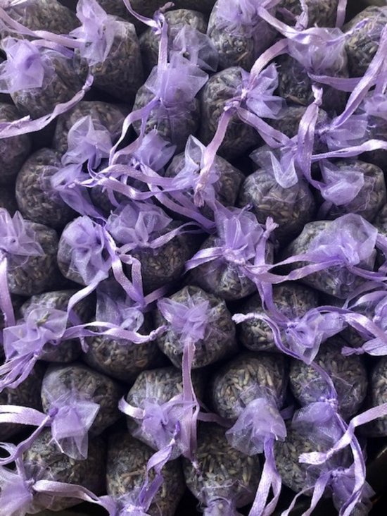 mini lavendel geurzakjes - 11 stuks - mini - 3 gram per zakje - lavendel lila  - biologisch uit de Provence - anti insecten - anti motten - lavendelzakjes - 10 PLUS 1  EXTRA BONUS ZAKJE GRATIS