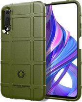 Volledige dekking Shockproof TPU Case voor Huawei Honor 9X (Army Green)