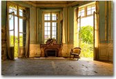 Dibond 70 x 105 cm Urbex Photography.