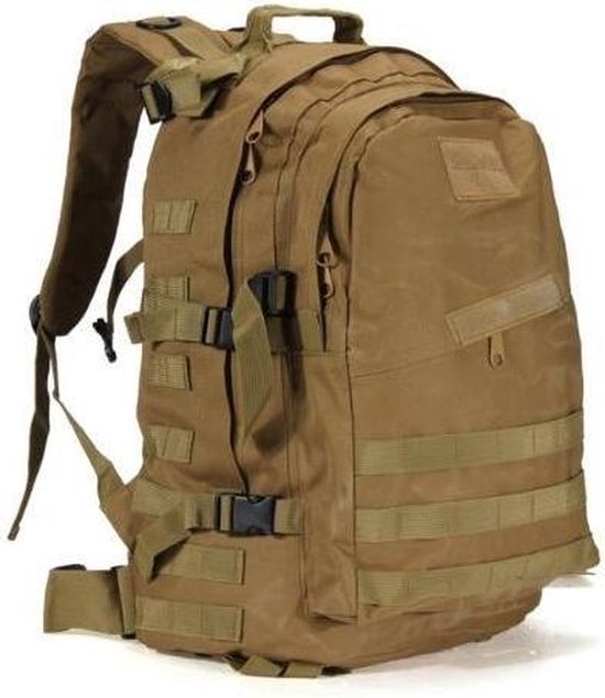 Backpack - Militair Tactisch - Khaki - Wandelrugzak - Rugtas - Rugzak - 55 Liter