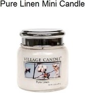 Village Candle - Pure Linen - Mini Candle - 25 branduren