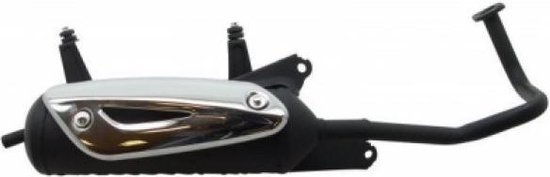 Uitlaat china scooter GY6 motor 4 takt 10 inch wielen met 2x spatbord  aansluiting | bol.com