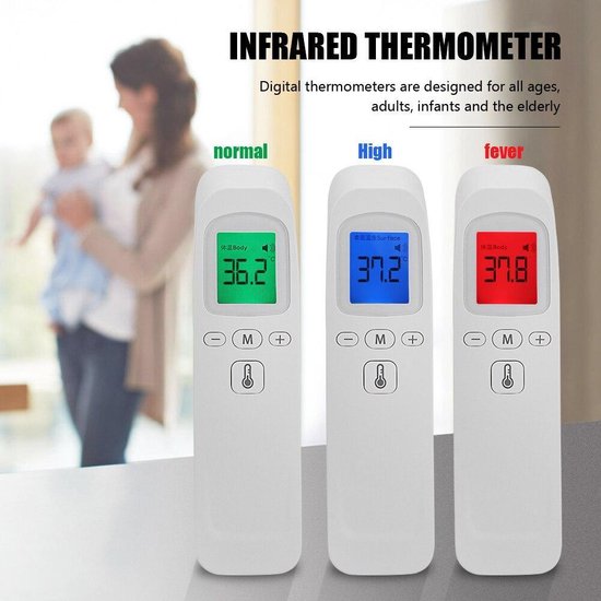 Esonic - Infrarood Thermometer - Voorhoofd Thermometer - Koorts Thermometer  - Thermometer Lichaam Kopen?