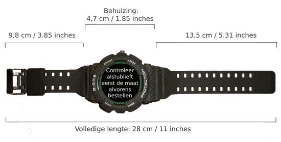 Royaal Sporthorloge, schokbestendig, Digitaal mechanisch & shock proof OTS-8091G Leger Soldaat Camo