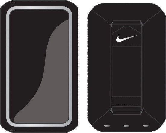 Nike Lean Handheld - Sportarmband Telefoonhouder Hardlopen - Zwart | bol.com