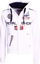 Geographical Norway Vest Wit Royal Shore Gamacho - M