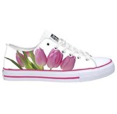 Pink Tulip Sneakers Sneakers Dames - Schoenen Dames