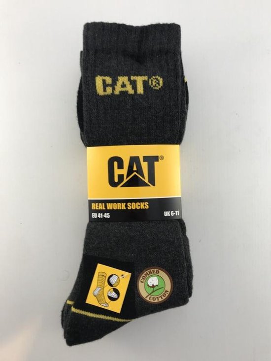 CAT sokken - maat 46/50 GRIJS | bol.com
