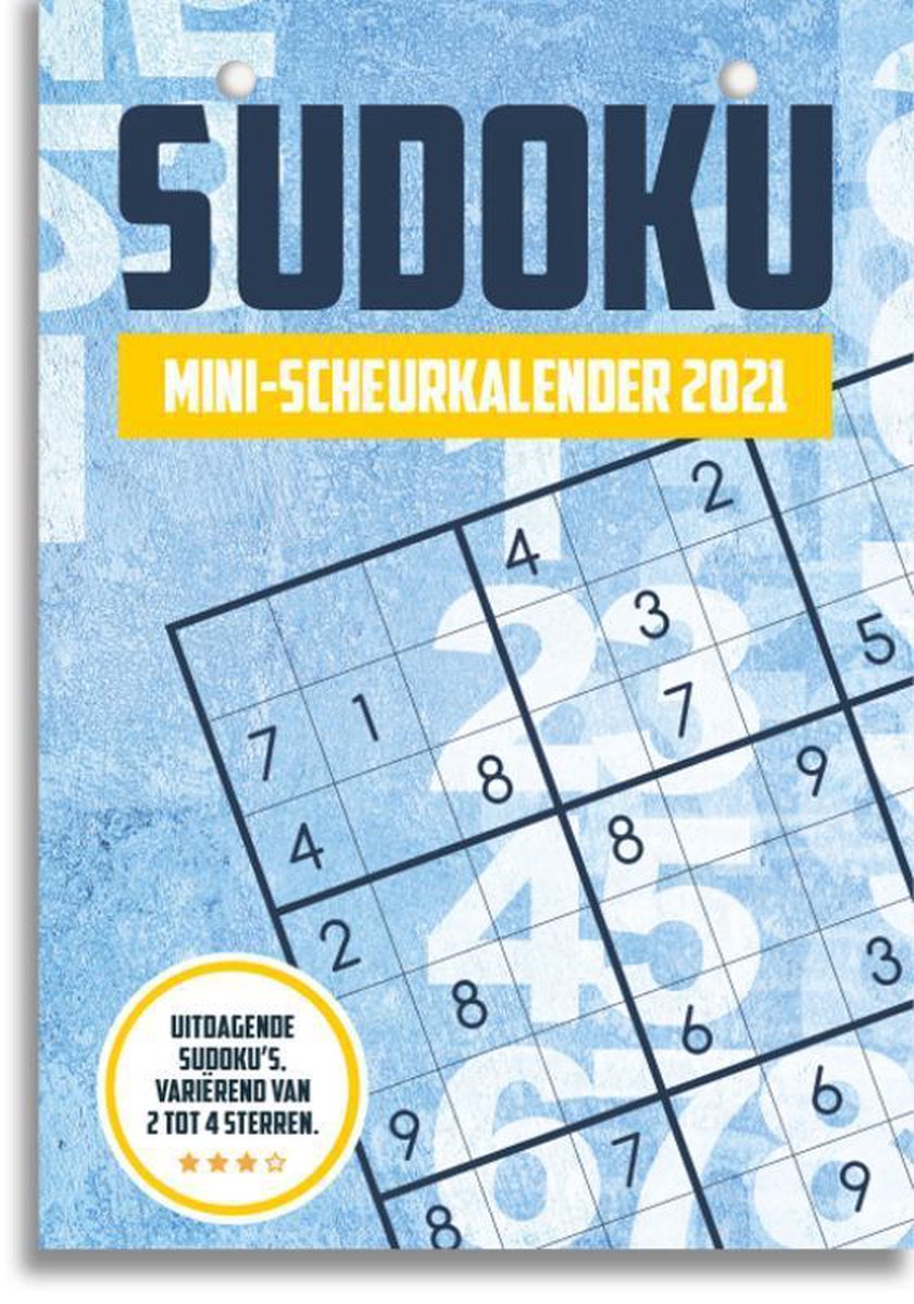 MINI SCHEURKALENDER 2021 SUDOKU - Interstat