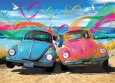 Puzzel 1000 stukjes - VW Beetle Love