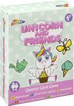 Unicorn kwartet - Unicorn kaartspel - Kwartetspel kinderen 4 jaar - Kwartet - Unicorn speelgoed - Unicorn - Unicorn spel