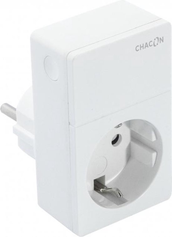 CHACON Wi-Fi slimme stekker - Timerfunctie & Aanwezigheidssimulatie - Wit -  NL... | bol.com