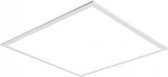 Qub LED Paneel 60x60cm 4000K 38W 3990LM Opaal Witte Rand Systeemplafond Verlichting