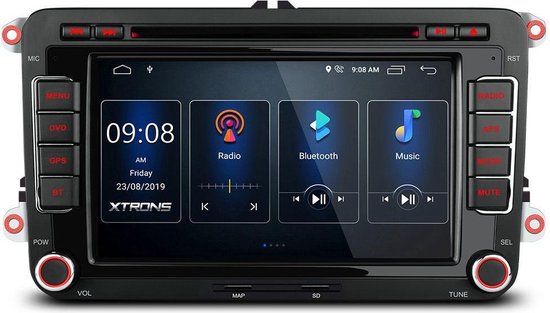 Aantrekkelijk zijn aantrekkelijk Mangel Dialoog RNS 510 Autoradio Navigatie Android 10 Model en Pasvorm 7 Inch | bol.com