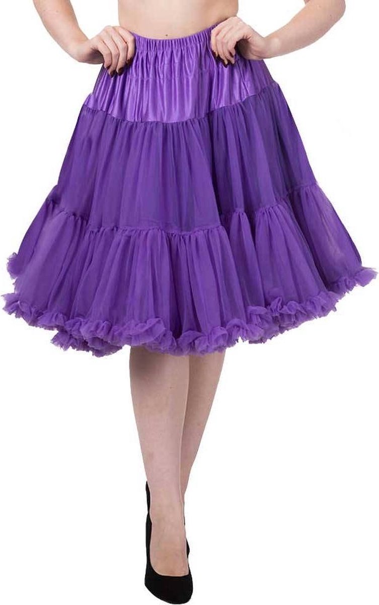 Dancing Days - Starlite Petticoat - Vintage - M/L - Paars