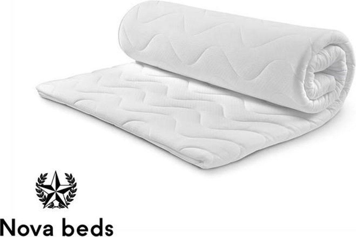 Topdekmatras 100x200 |NASA Traagschuim - 7 CM | Topper matras