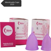 Menstruatiecups maat L - Organic menstruatiecup - Herbruikbaar - ongesteldheid cups - hoge kwaliteit - schoner en hygiënischer dan tampon - tampon vervanger - maandverbandvervanger