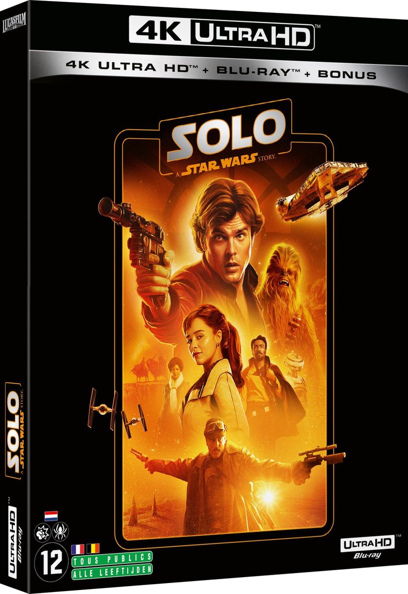 Solo: A Star Wars Story (4K Ultra HD Blu-ray) (Import zonder NL)-